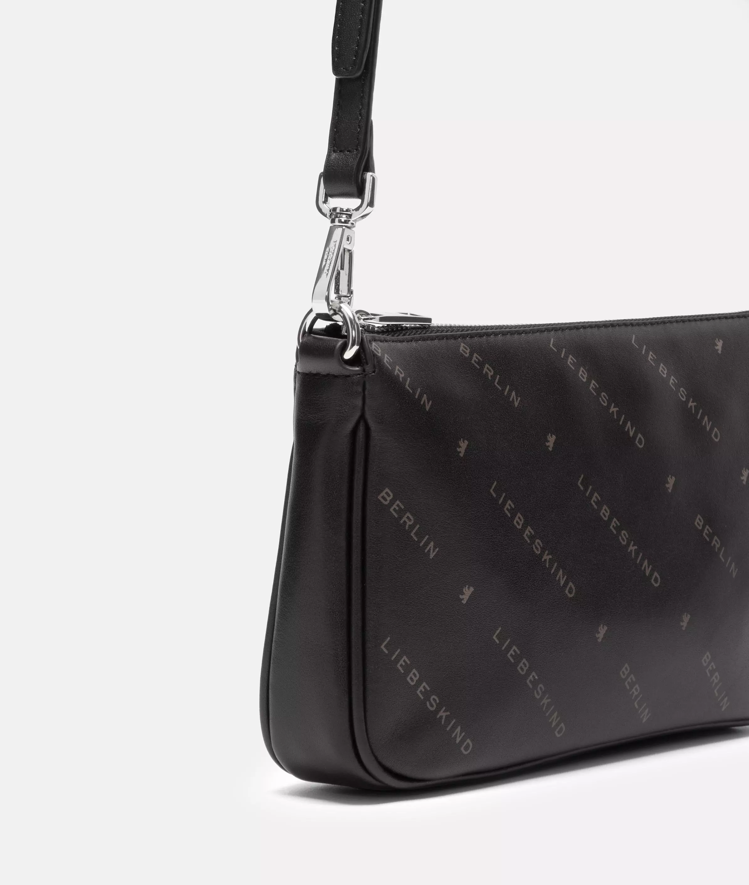 Monogram Crossbody S Leather shoulder bag with monogram