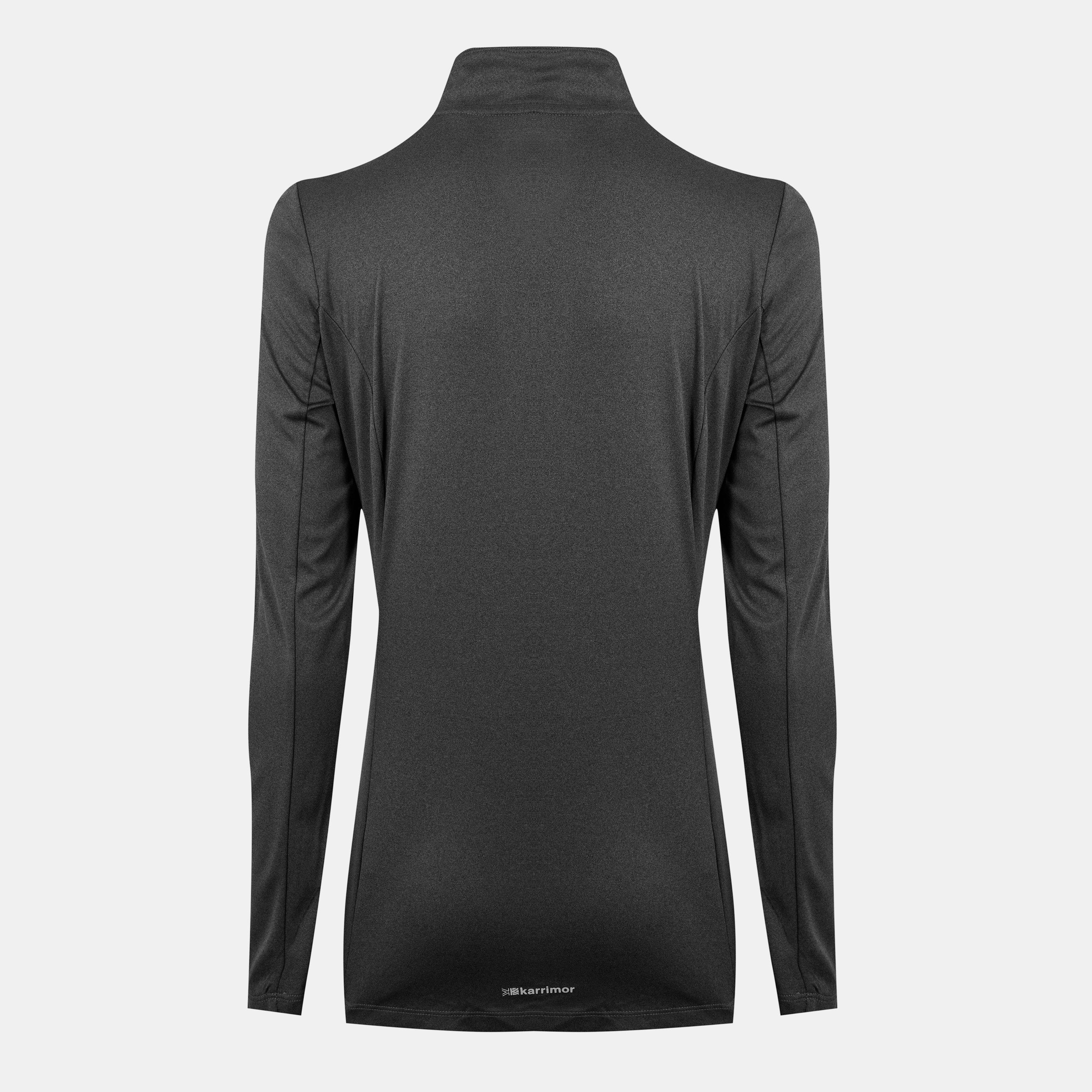 Karrimor LongsleevequarterZip Top Ladies