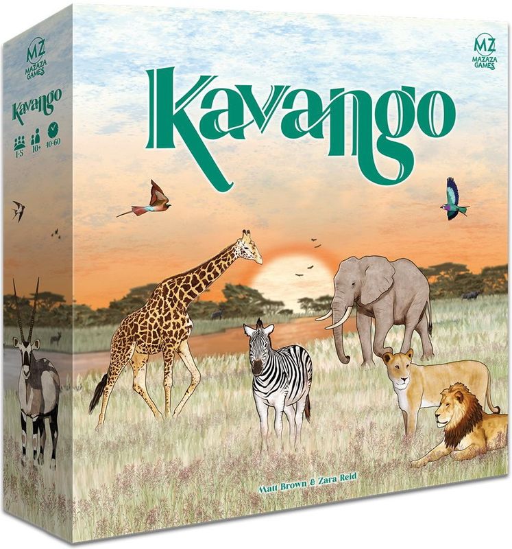Kavango - Strategisch Bordspel - Natuurreservaat