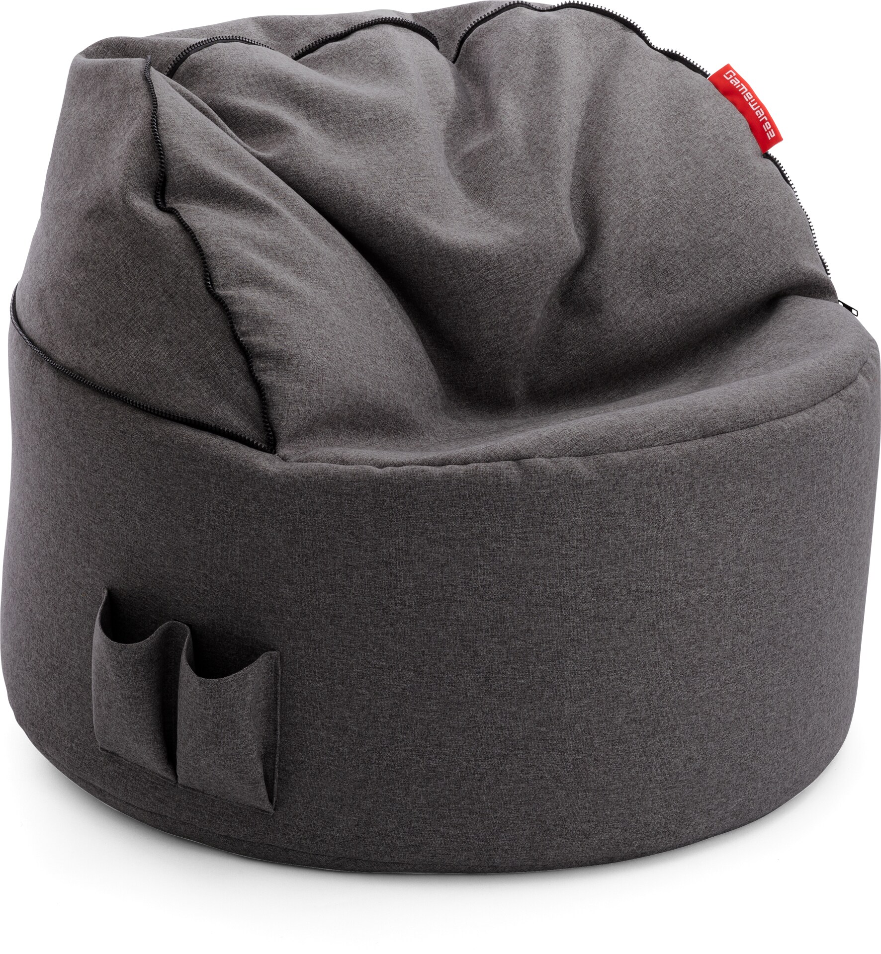 Gaming Sitzsack Morph Samt (Anthrazit)