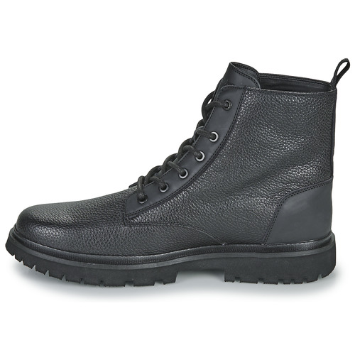 Calvin Klein Jeans - EVA MID LACEUP BOOT LTH - Noir