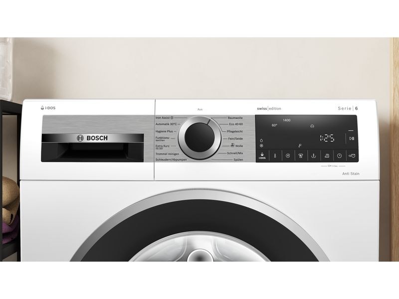 Bosch Waschmaschine WGG244F1CH Links Frontloader mit 9 kg Ladekapazität