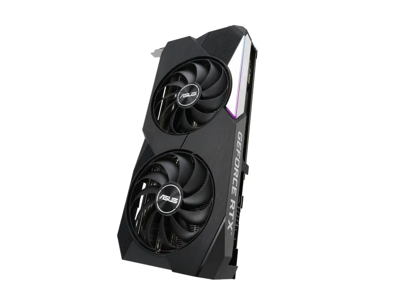 [OUTLET] - ASUS DUAL-RTX3060TI-O8G-V2 - OC Edition - grafikkort - GF RTX 3060 Ti - 8 GB GDDR6 - PCIe 4.0 - 2 x HDMI, 3 x DisplayPort - LHR