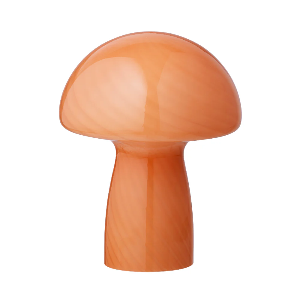 Bahne Interior  Mushroom bordlampe, orange - H23 cm.