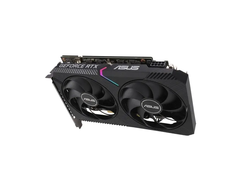 ASUS DUAL-RTX3060-O12G-V2 - OC Edition - grafikkort - GF RTX 3060 - 12 GB GDDR6 - PCIe 4.0 x16 - HDMI, 3 x DisplayPort - LHR