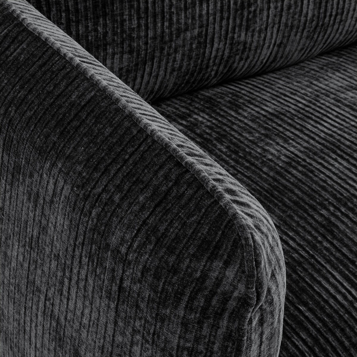 AM.PM<br>Fauteuil XL em geribd fluweel, Néo Chiquito
