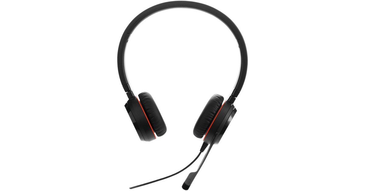 Jabra on-ear headset  (Zwart)