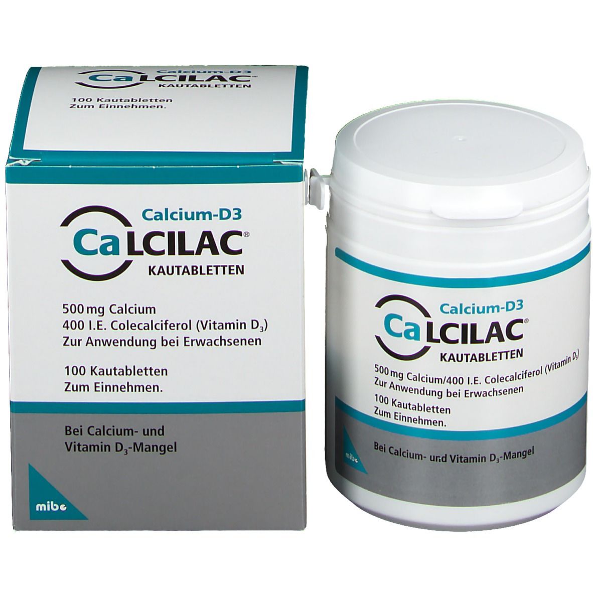 Calcilac® Kautabletten 500 mg/400 I.E.