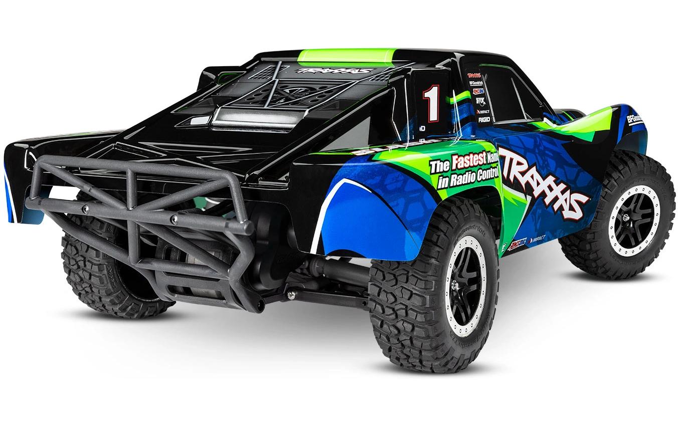 Short Course Truck Slash VXL 2WD Grün ARTR, 1:10<br>Off-Road Modell mit Brushless Motor