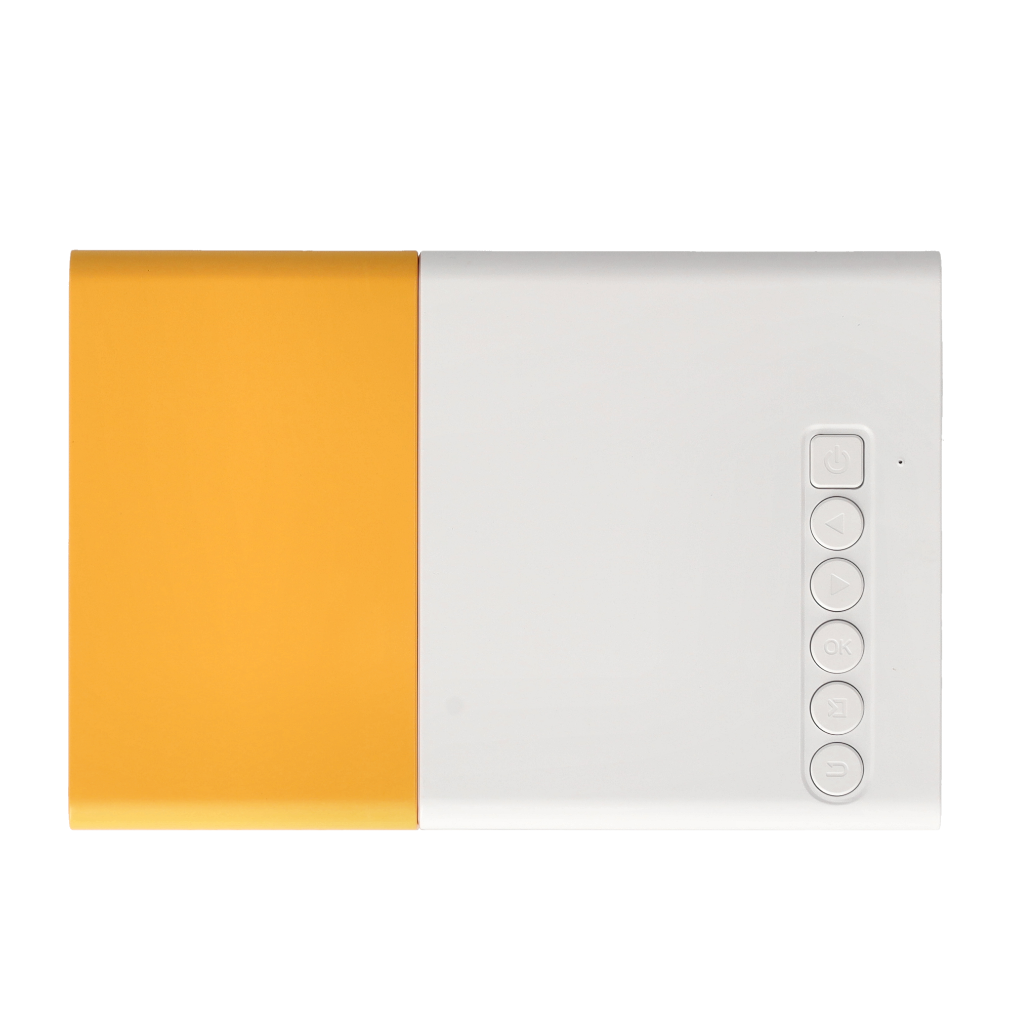 Mini Multimedia LED Projektor Beamer Heimkino für Kinder 1080p / HDMI / USB - Gelb