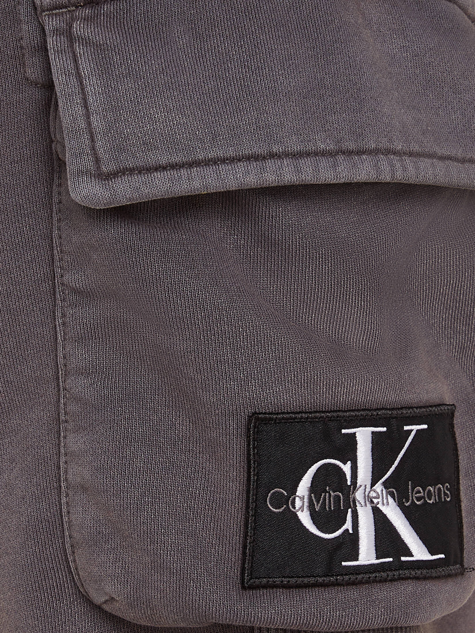 CALVIN KLEIN JEANS| Herren Sweatshorts WASHED BADGE SHORTS