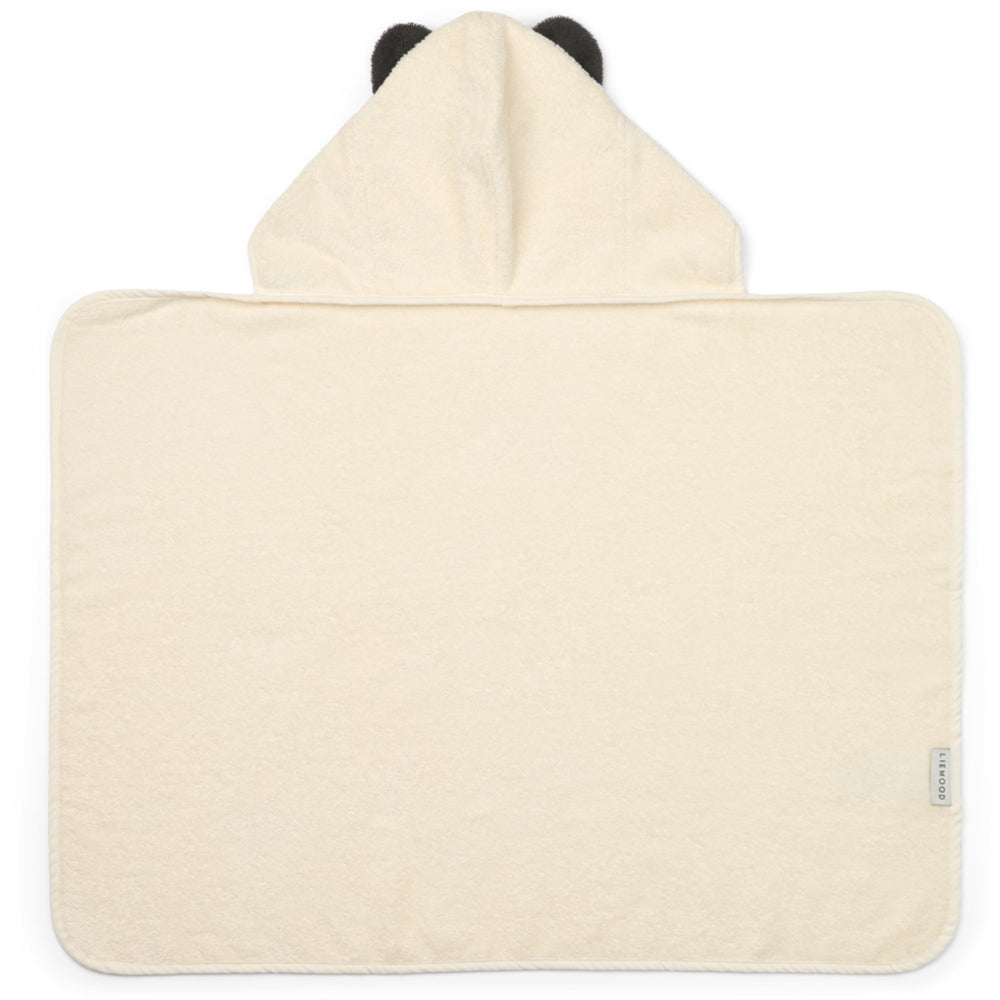Køb LIEWOOD Creme De La Creme Vilas Panda Baby Hooded Håndklæde
