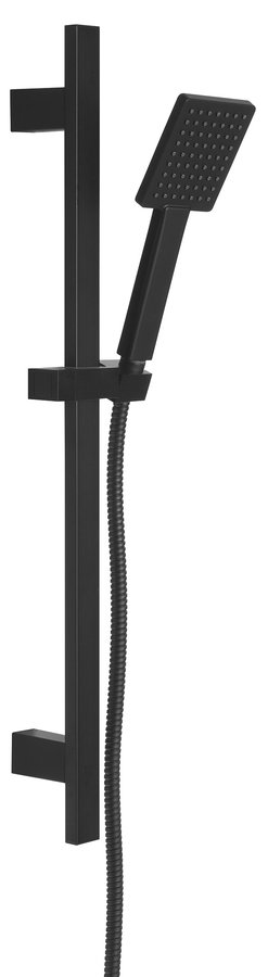 Sapho vierkante doucheset 70cm mat zwart