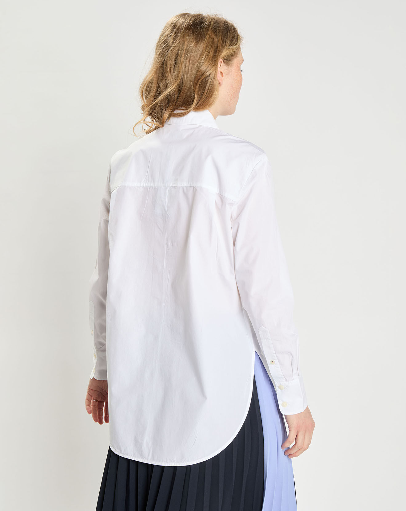 Tommy Hilfiger Chemise Regular Girlfriend blanche