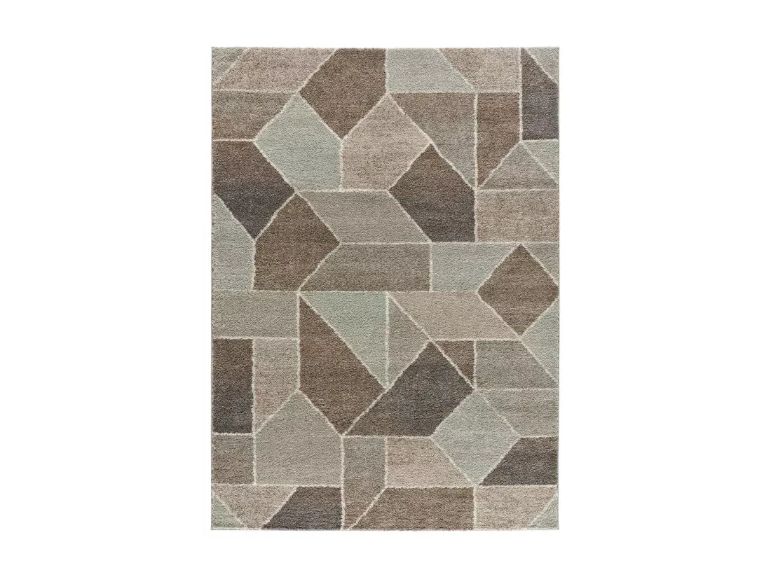 Tapis intérieur - géométrique - multicolore - 200 x 280 cm - CASTRO