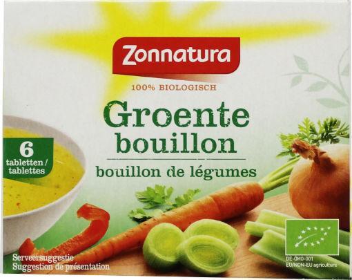 Zonnatura Groentebouillon tablet 11 gram 6x11g