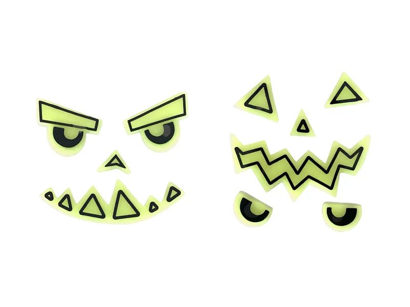 Pompoen Stickers Gel Glow In The Dark 2 delig