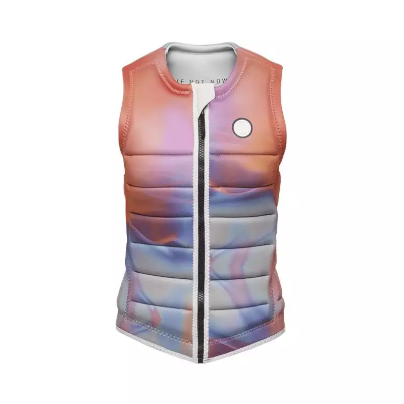 Gilet impact femme MYSTIC Baloo Frontzip Wake Off White