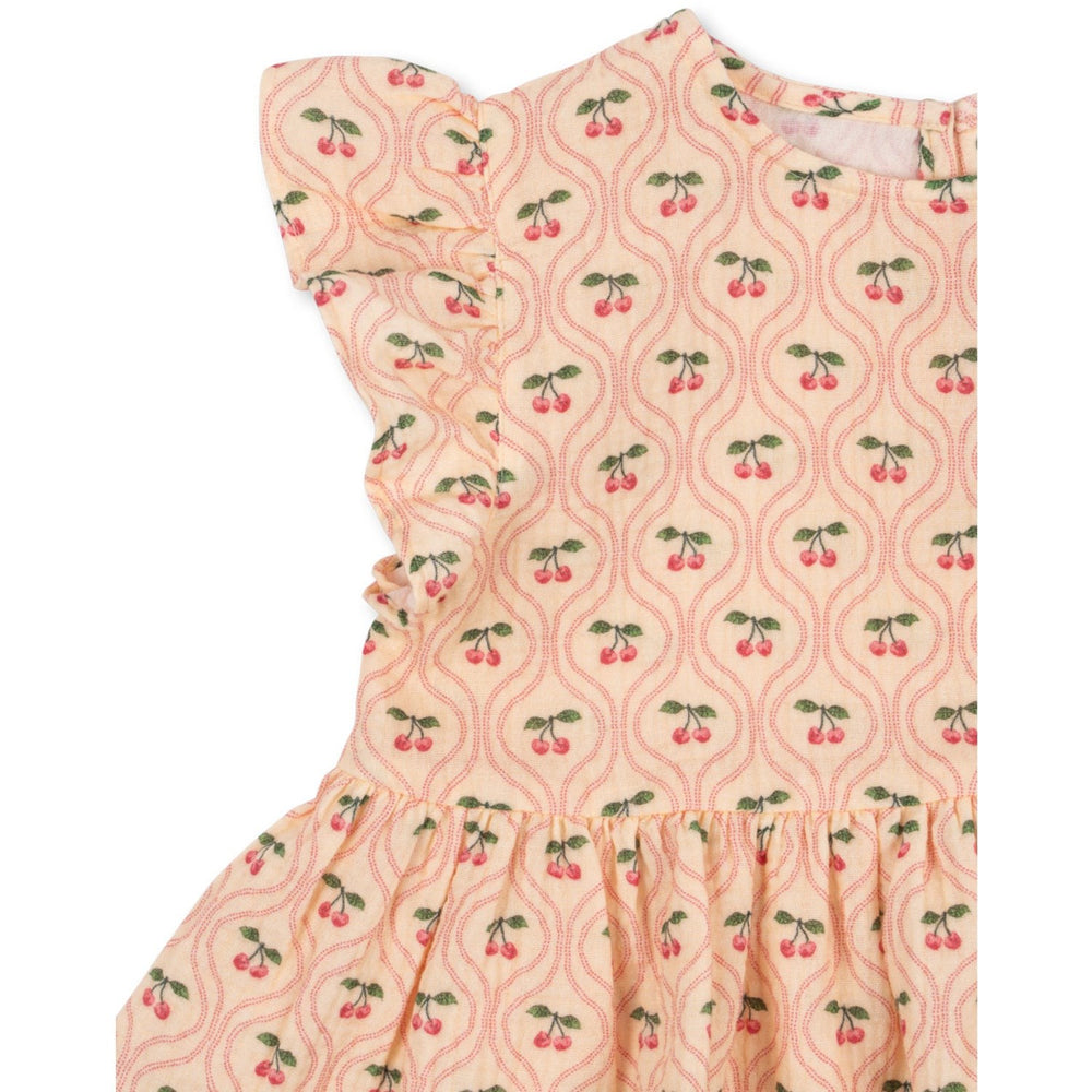 Køb Konges Sløjd Cherry Pink Motif Coco Top GOTS
