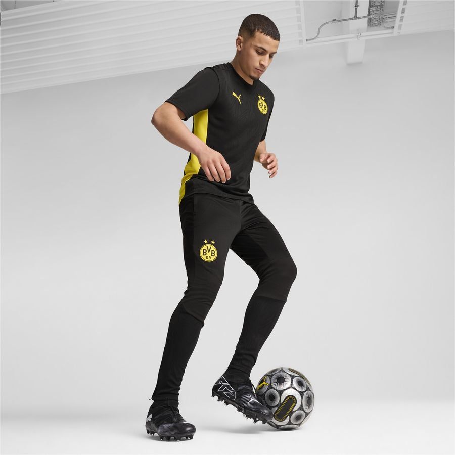 Dortmund Bas de Survêtement - Noir/Faster Yellow