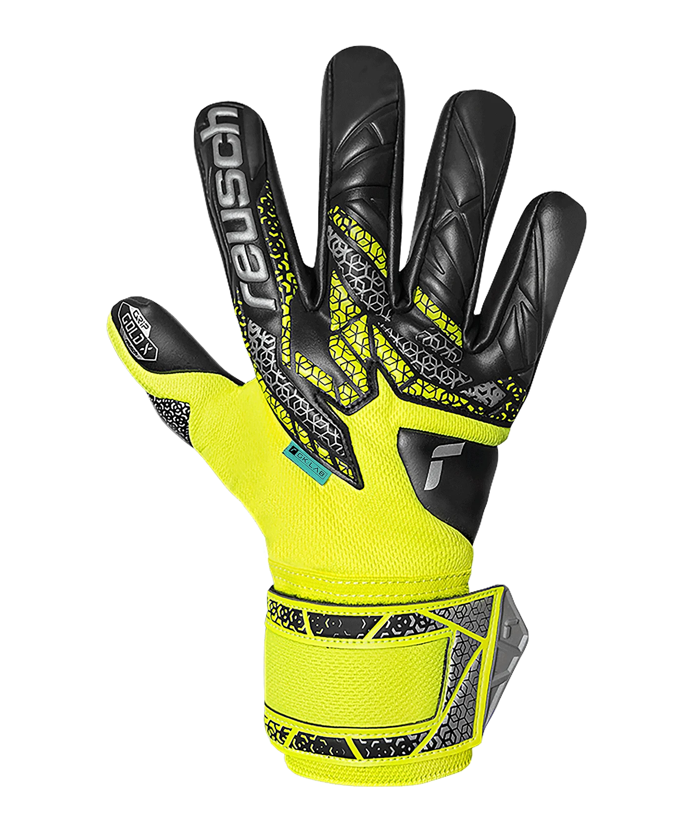 Reusch Attrakt Gold X NC TW-Handschuhe Gelb F2025