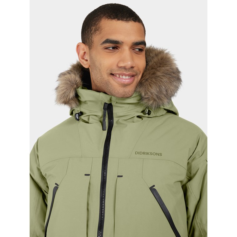 Didriksons Zeus Usx Parka 2 Wild Forest Green