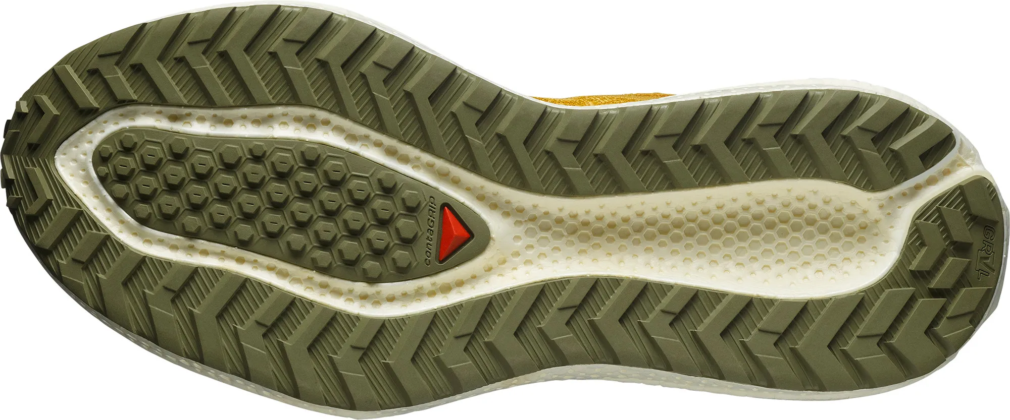 Salomon Men's Aero Glide 3 Grvl Spicy Mustard/vanilla Ice/deep Lich