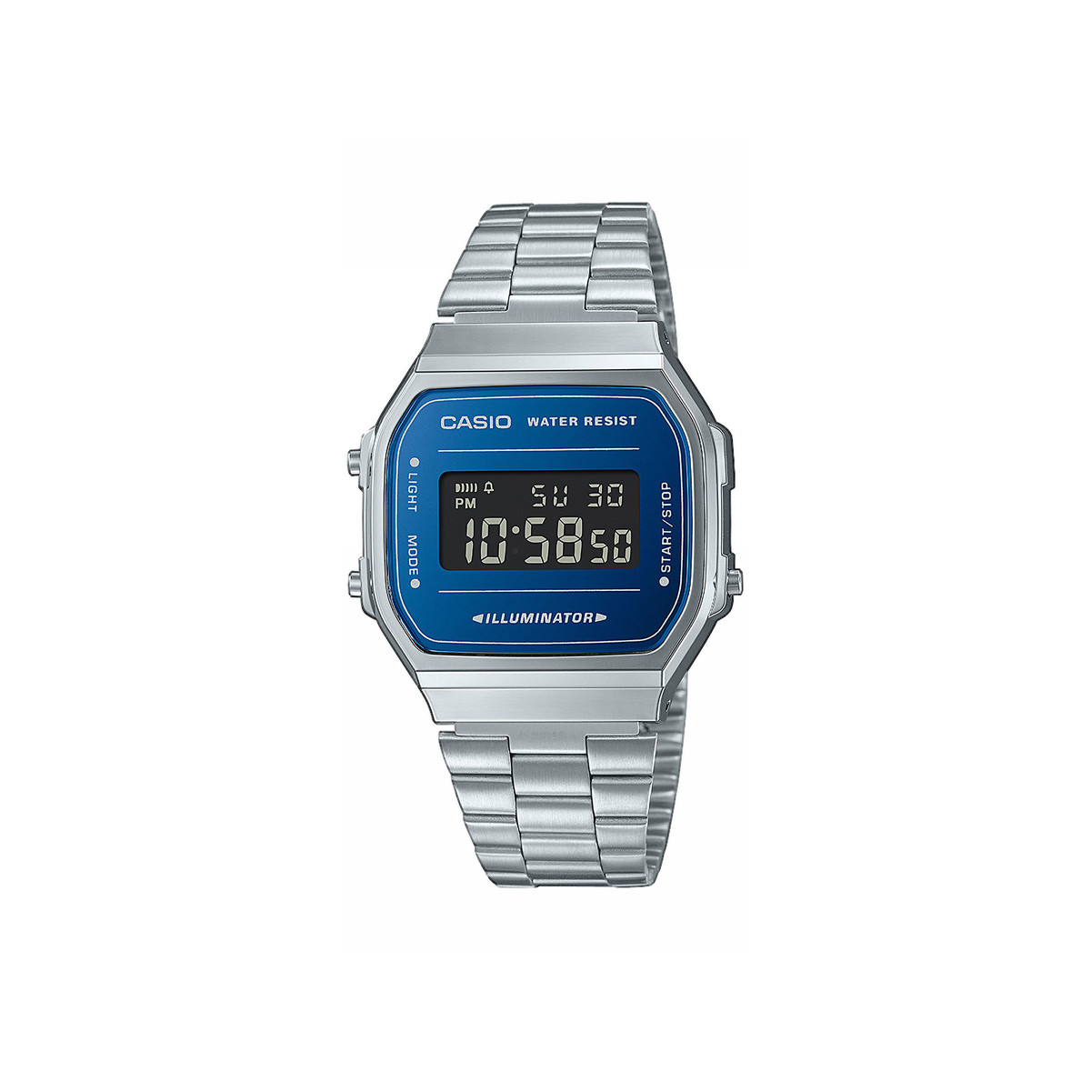 Montre CASIO vintage iconic homme résine bracelet acier
