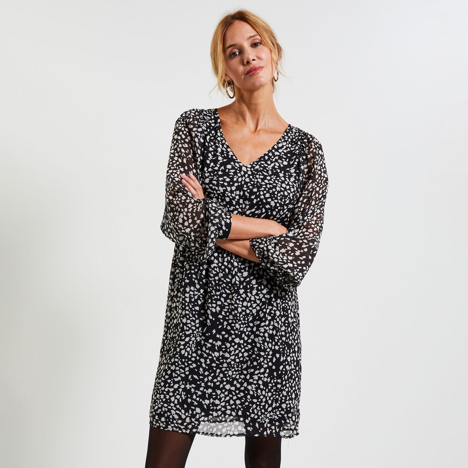 Robe évasée femme