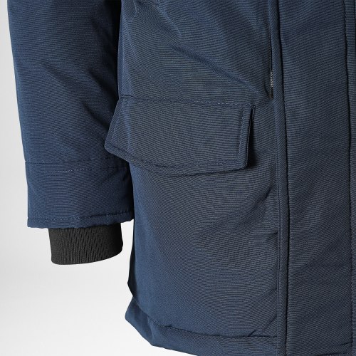 Parka Fourrure Enfant FD902 Bleu Marine