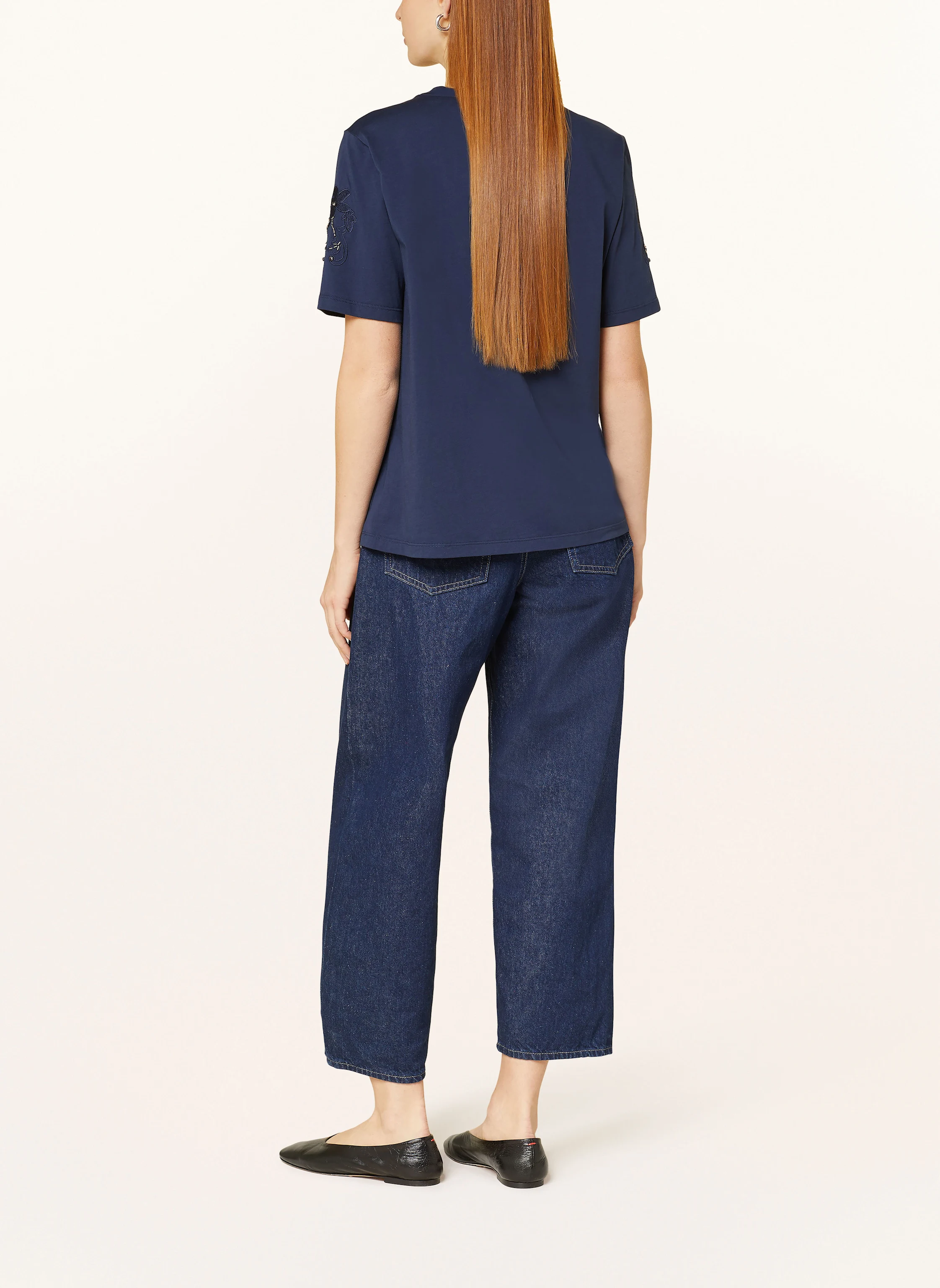 ELENA MIRO T-Shirt mit Schmucksteinen