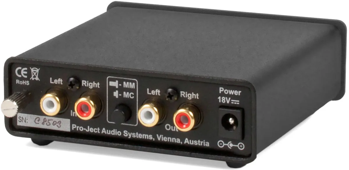 Pro-Ject Phono Box DC Noir Préamplis phono