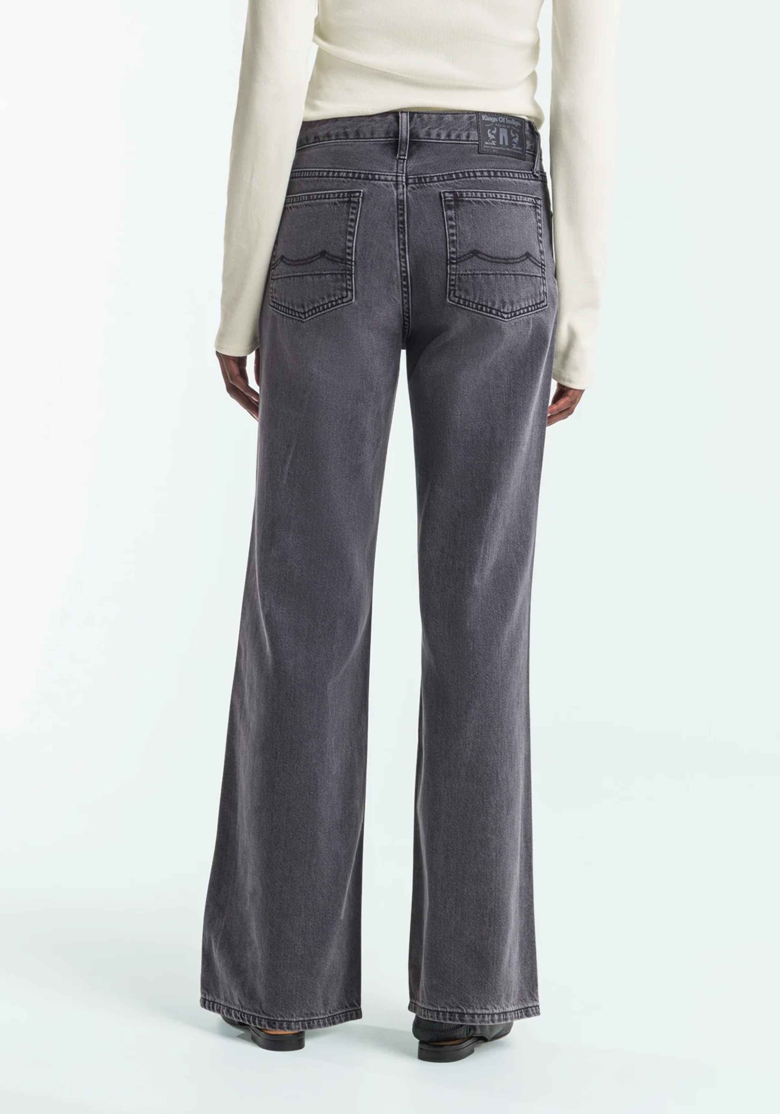 Kings Of Indigo Jeans Jane Pony Black OD Black