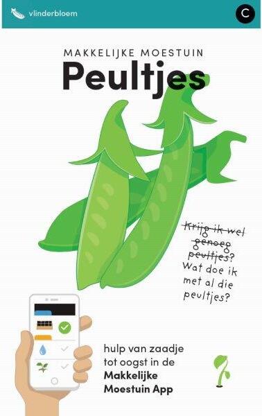 Makkelijke Moestuin groentezaad peultjes (Pisum sativum 'Heraut')