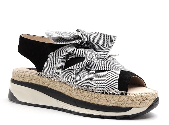 Gaimo nu pieds talons femme vina noir