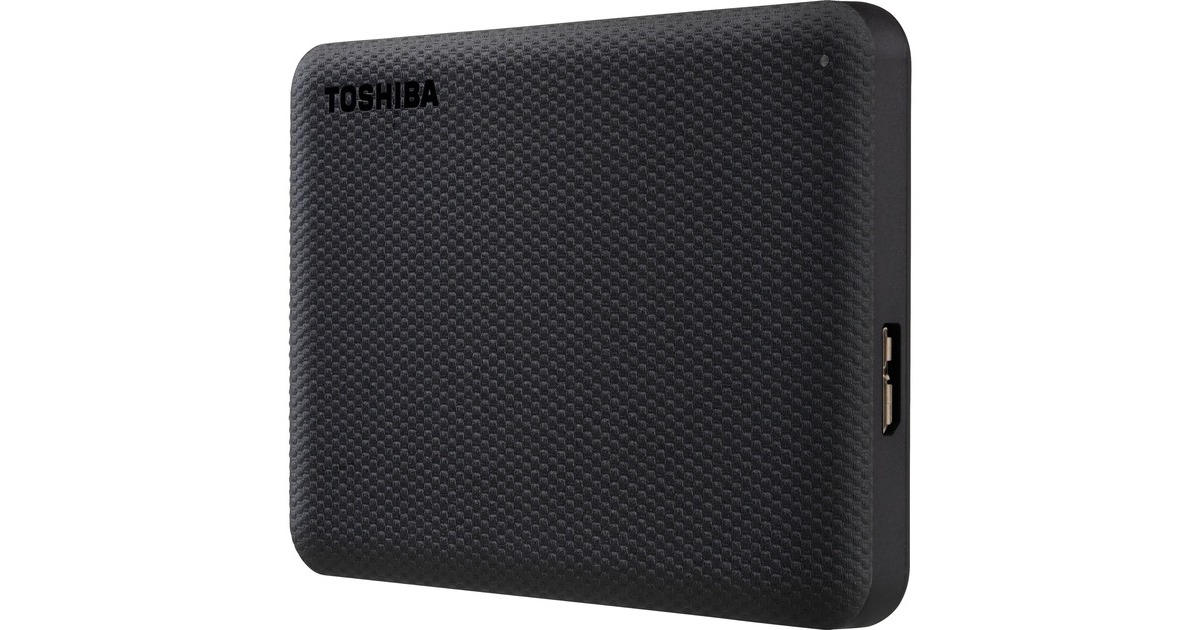 ToshibaCanvio Advance, 2 TB externe harde schijf  (Zwart, HDTCA20EK3AA, USB 3.2 Gen 1)