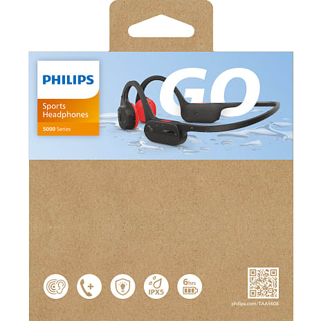 Philips TAA5608BK høretelefoner - sort