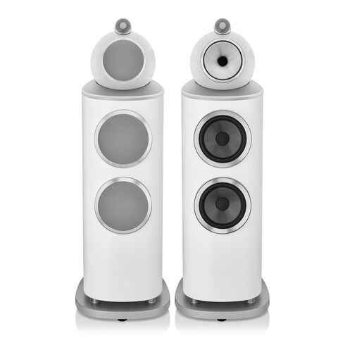 Bowers & Wilkins 802 D4 – zware, high-end vloerluidspreker uit de 800 Series Diamond Wit