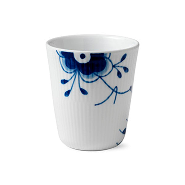 Royal Copenhagen  Blå Mega riflet termokop - 29 cl.