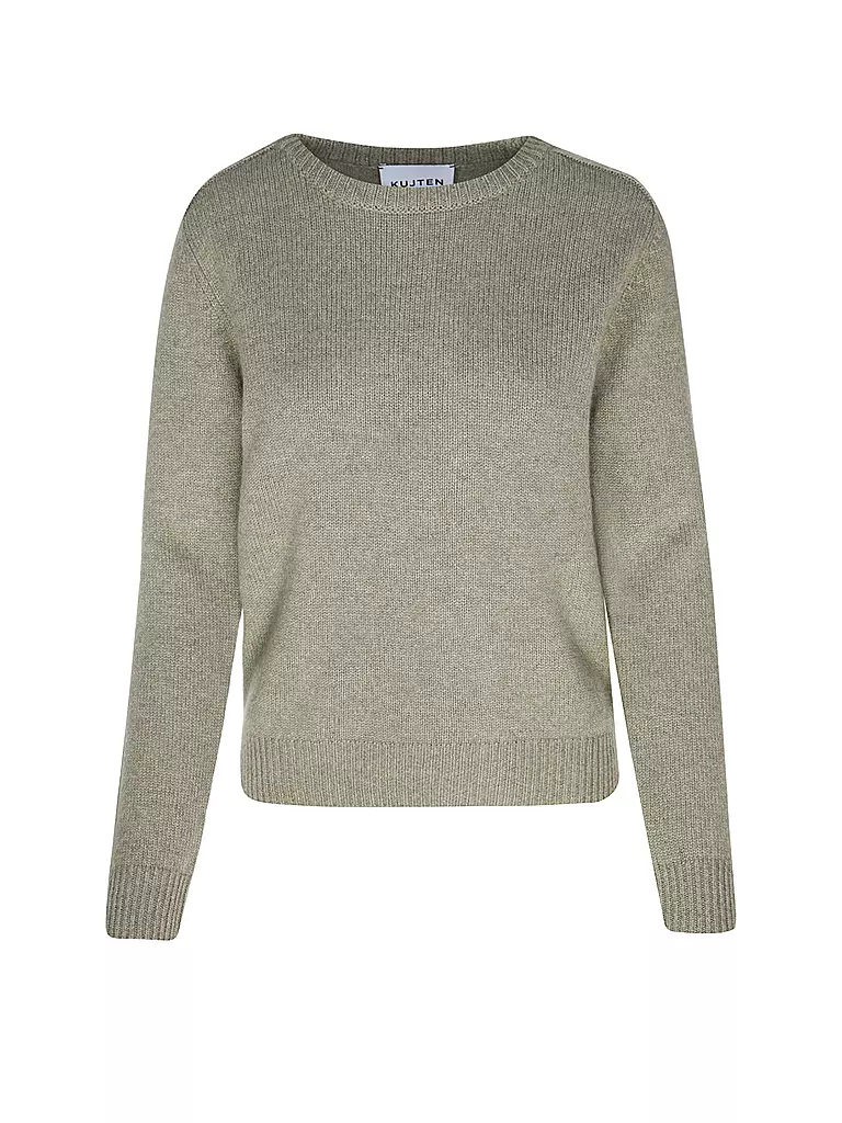 KUJTEN Kaschmirpullover NANAMI olive