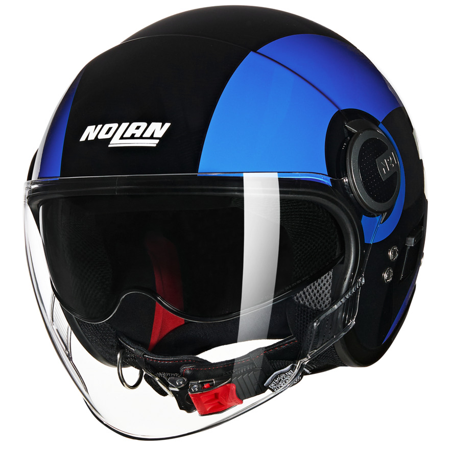 Nolan - Casque N21 Visor Bicromo Noir / Bleu / Brillant