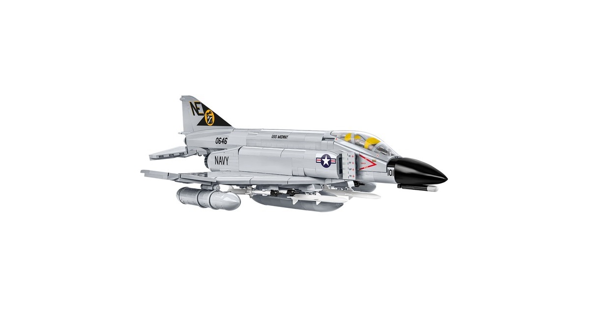 COBIArmed Forces - F-4 Phantom II - USS Midway Constructiespeelgoed  (Schaal 1:48)
