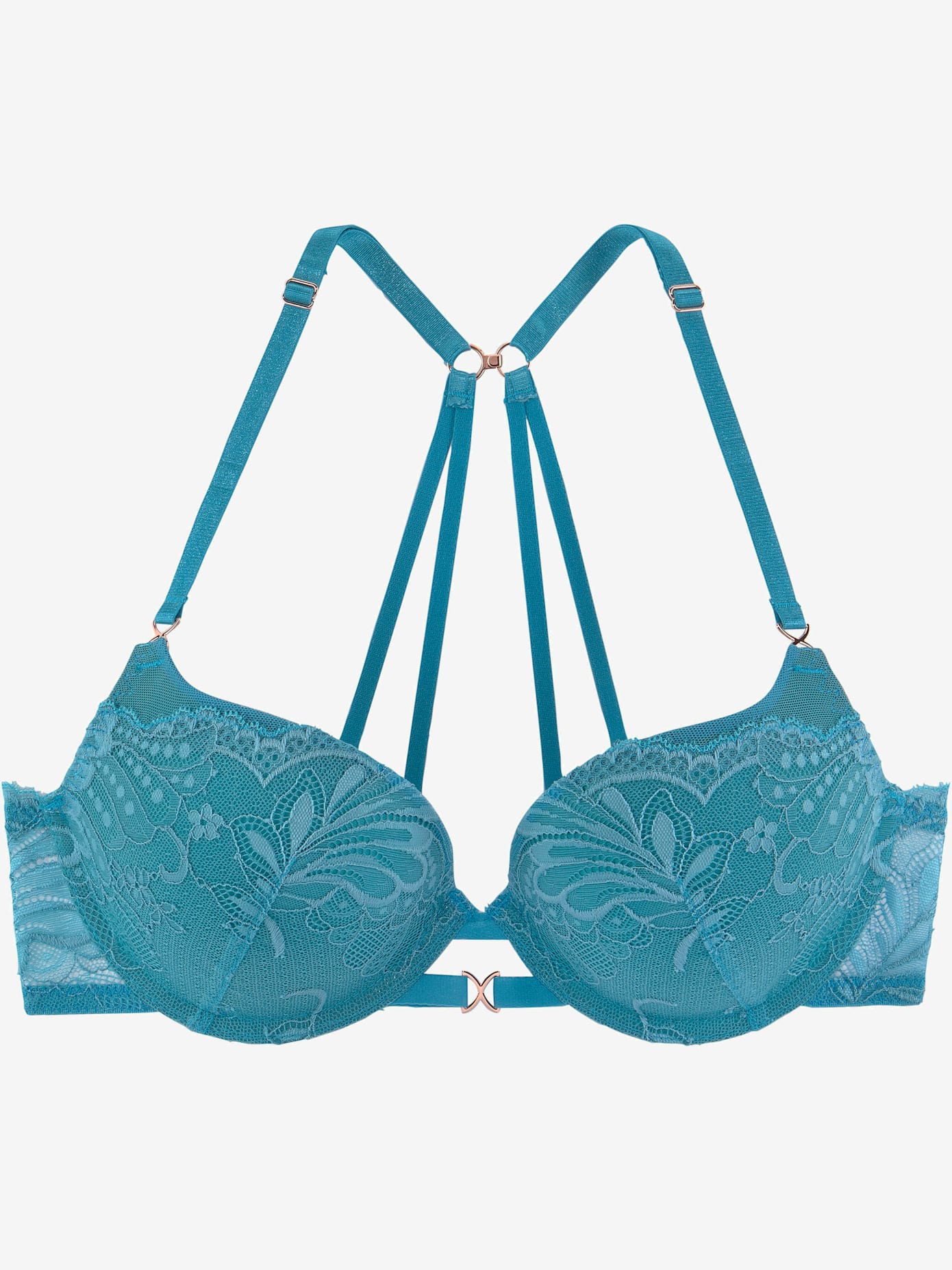 Soutien-gorge super-push-up séduisant avec coussinets très épais intégrés