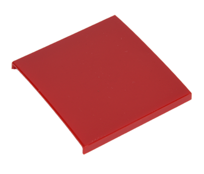 Facade rouge du bac récupérateur MS-624365