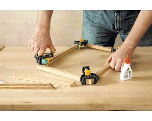 Wolfcraft ES 22 hoekklemmen, 2-pack
