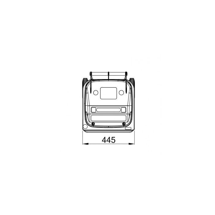 Afvalcontainer 60 liter grijs (7422247639615)