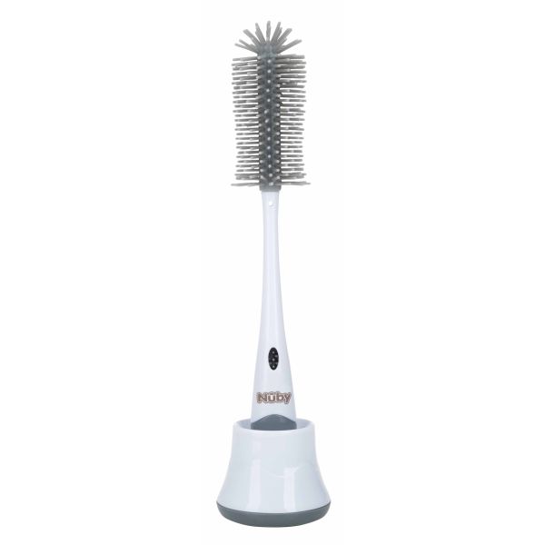 Nûby Flessenborstel Silicone Met Houder