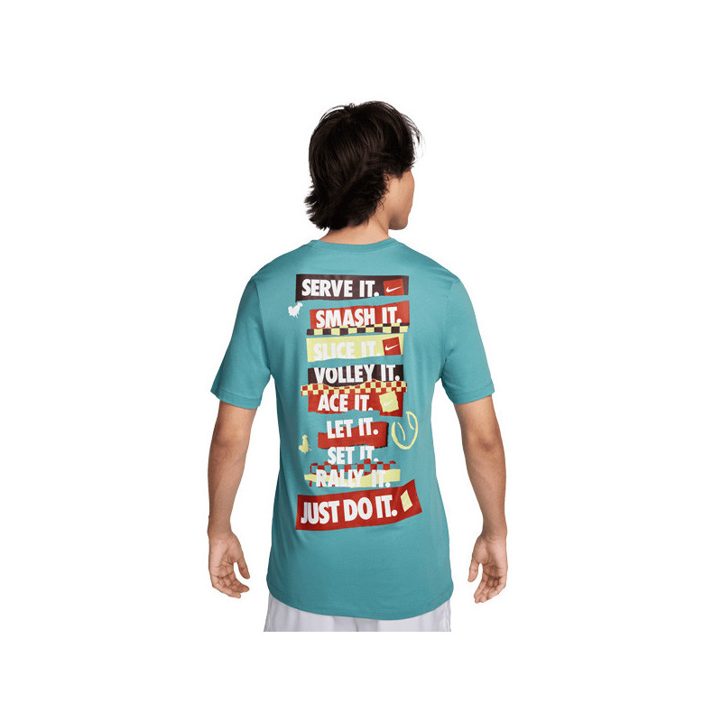 Tee-shirt Nike Court Training US bleu