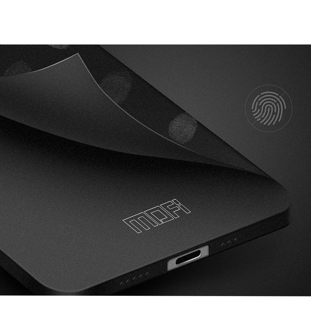 iPhone 14 Pro Hülle Hardcase Super Slim   Kameraschutz - Schwarz (Matt)
