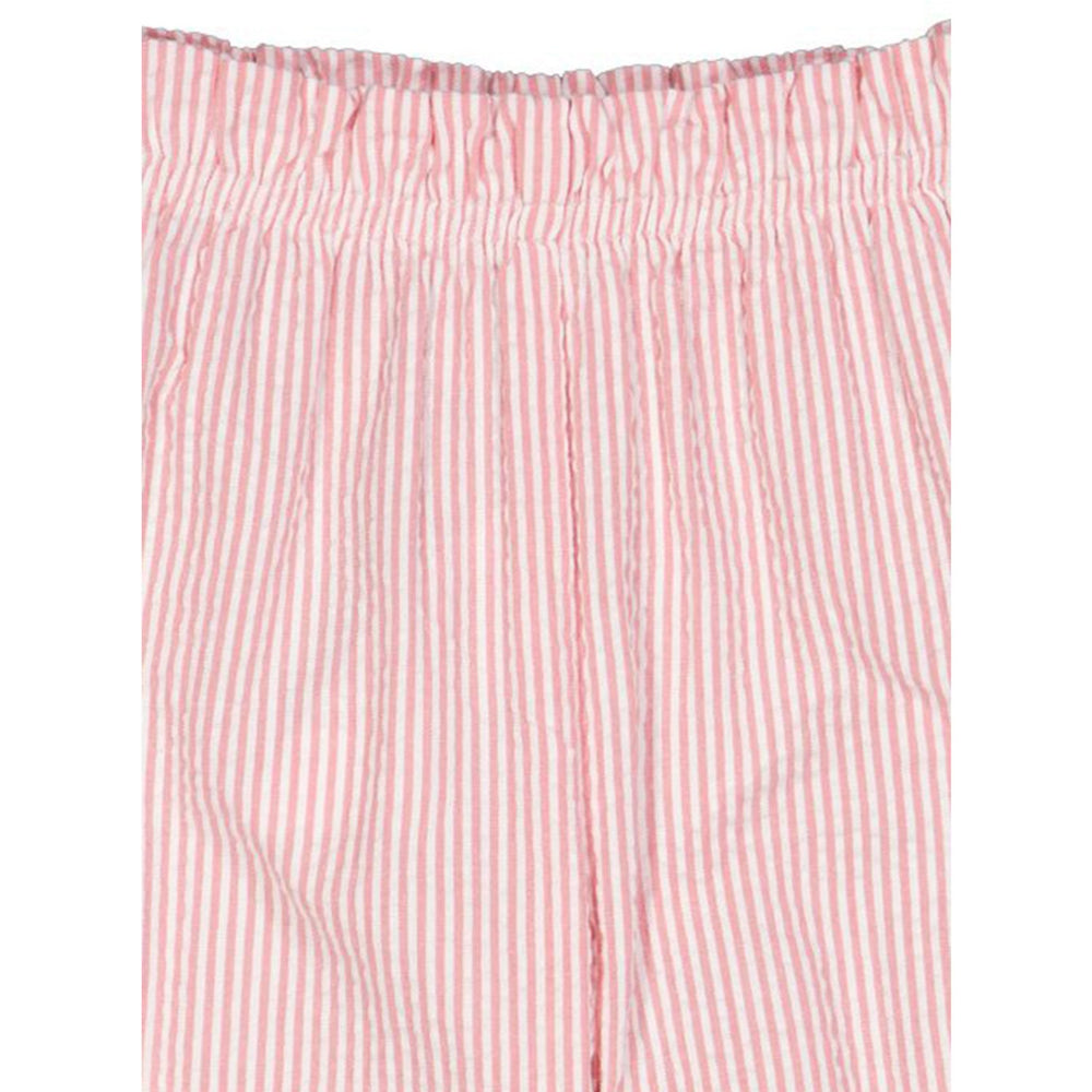 Køb Müsli Balsam Cream/ Bubblegum Seersucker Stripe Flared Bukser Baby